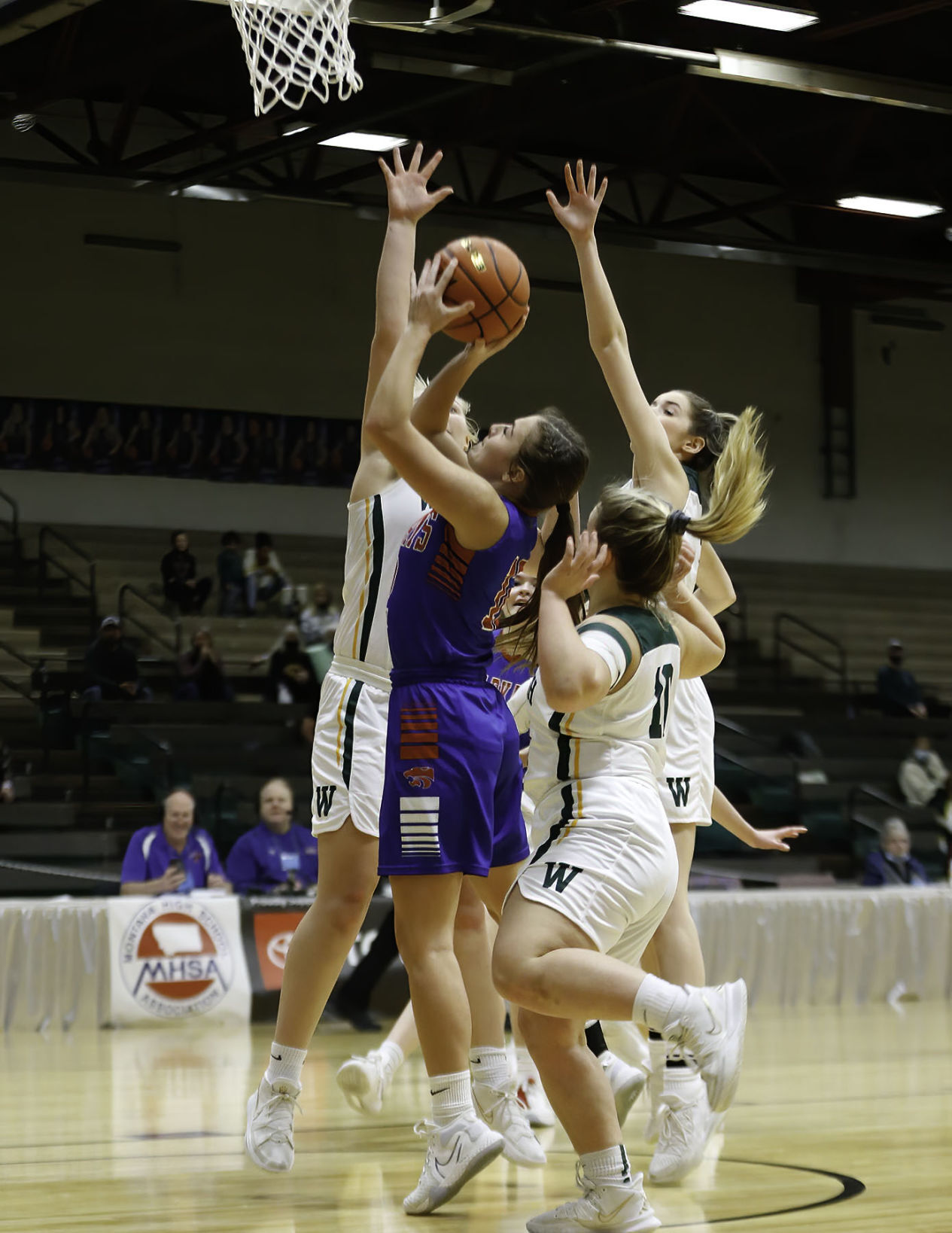 Class A girls Columbia Falls LaKia Hill